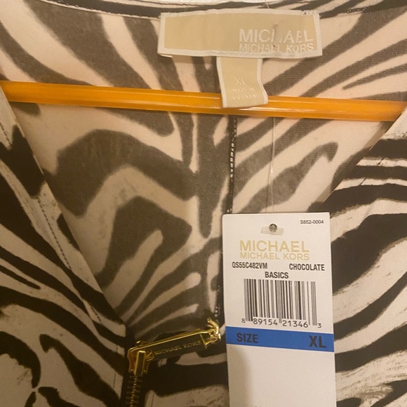 Michael Kors blouse size xl - Picture 4 of 9